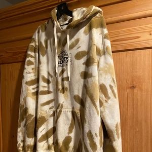 Mens L VANS tie dye sweatshirt - like new